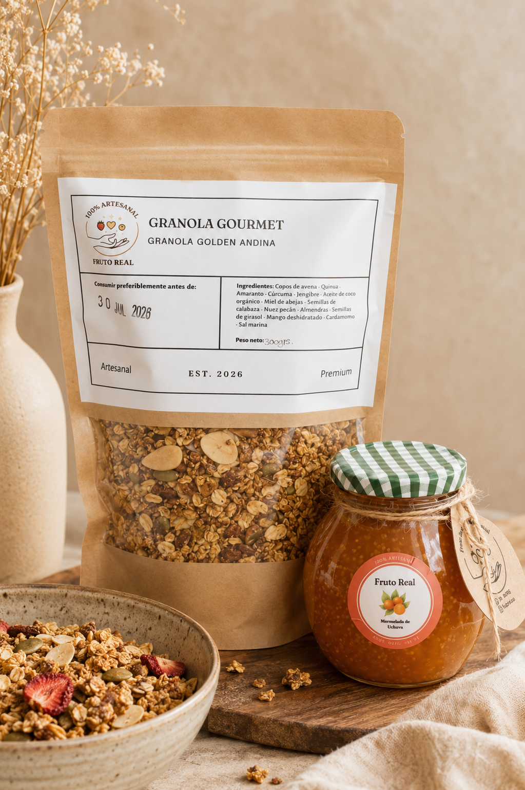 Combo Granola + Mermelada