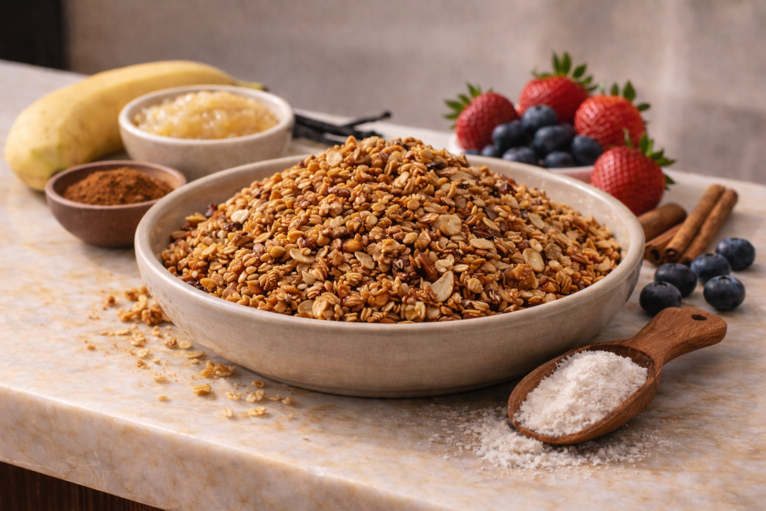 Granola Sin Endulzantes