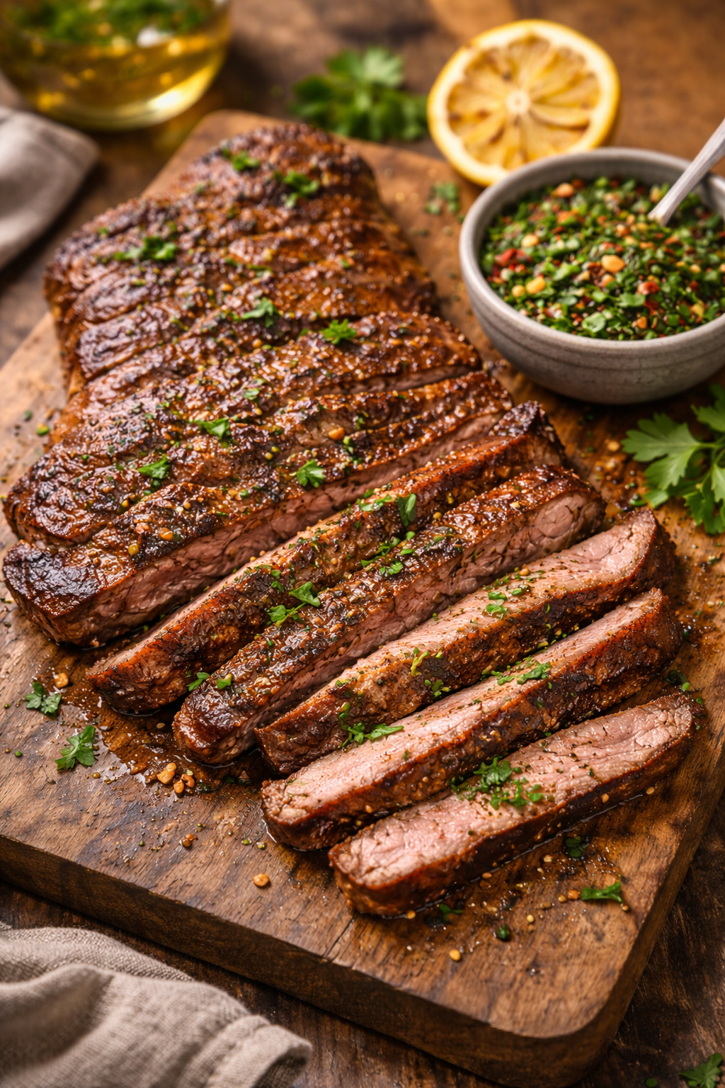 Carne a la Parrilla con Rub Criollo